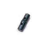 H206-045-2  竹型ボタン(中) 黒
