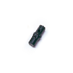 H206-046-2  竹型ボタン(小) 黒